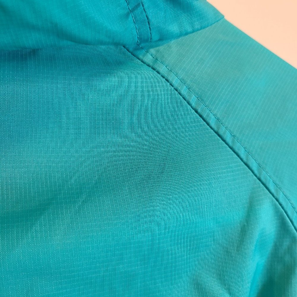 North Face Jacket Packable Flyweight Hoodie Womens Medium Nylon - Picture 8 of 10